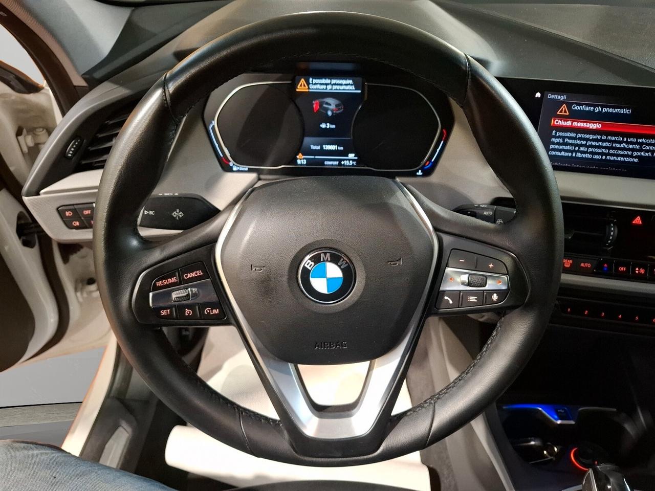 Bmw 116d Advantage modello 2020 Navi Tagliandata Bmw