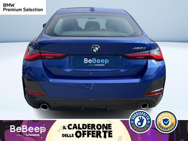 BMW Serie 4 Gran Coupé 420D GRAN COUPE MHEV 48V MSPORT AUTO