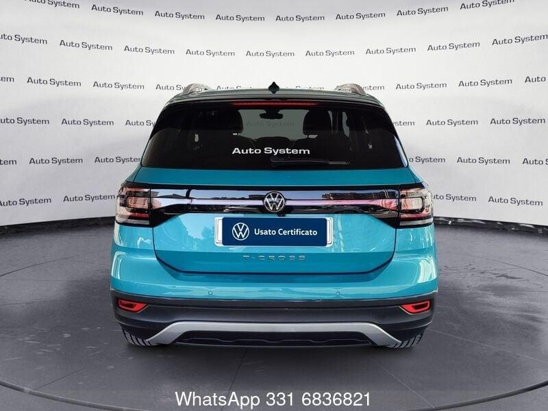 Volkswagen T-Cross 1.0 TSI 110 CV DSG Advanced