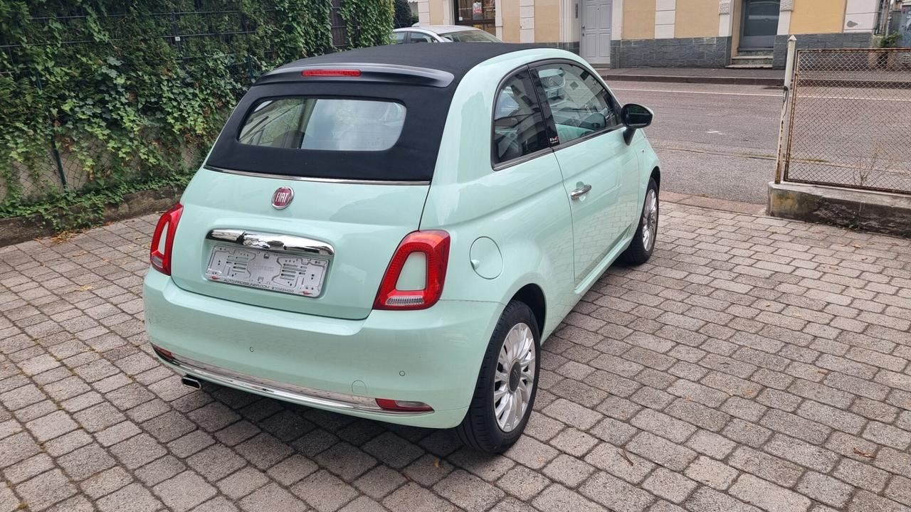 Fiat 500 C 1.2 Lounge 69cv mod2016 km42900 neopat