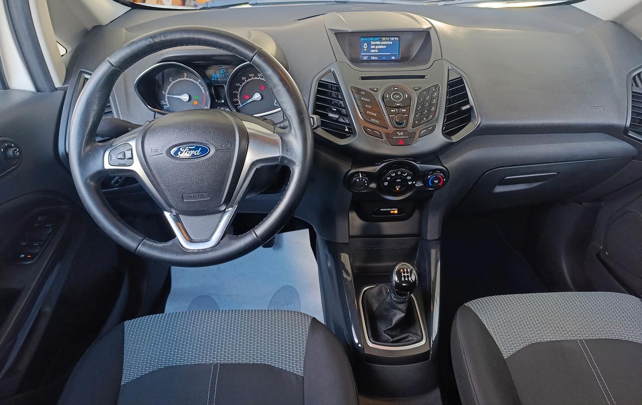 Ford EcoSport 1.5 TDCi 95 CV Plus - Uniproprietario - OK Neopatentati