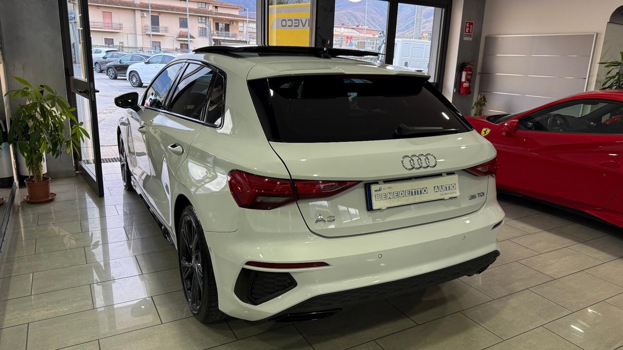 AUDI A3 SPORTBACK S LINE TETTO APRIBILE