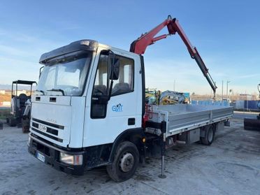 Autocarro IVECO 75E14 con gru Amco Veba 704/2S