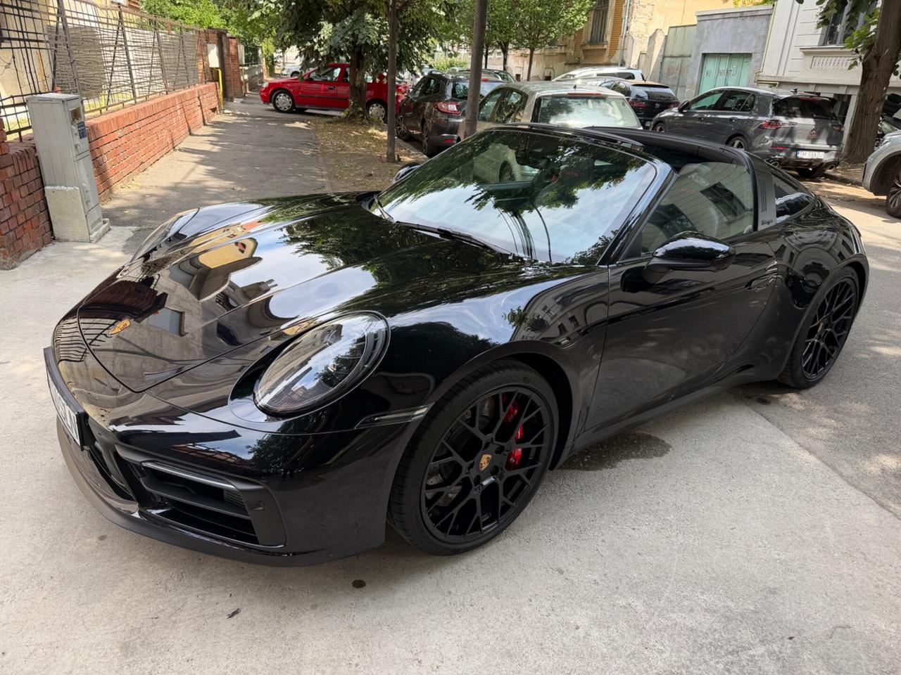 Porsche 911 992 Targa 4 GTS Total Black P. Approved