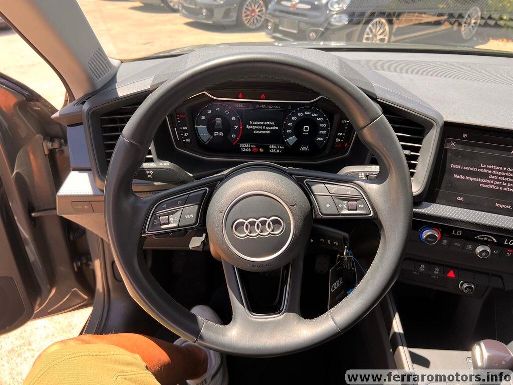 Audi A1 allstreet 30 TFSI S tronic Identity Contrast iva esposta solo 30.000 km