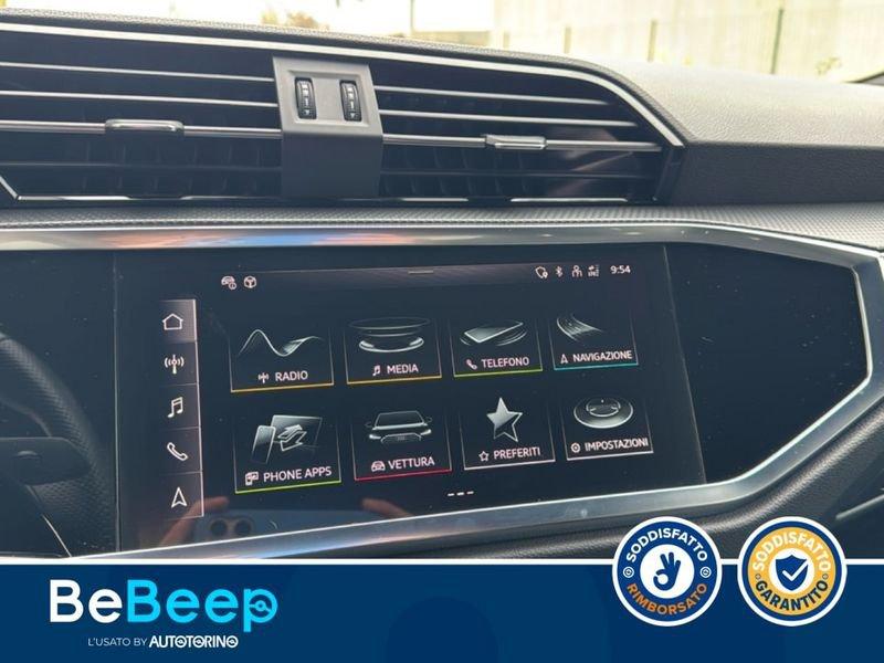 Audi Q3 SPORTBACK 40 2.0 TDI S LINE EDITION QUATTRO 200