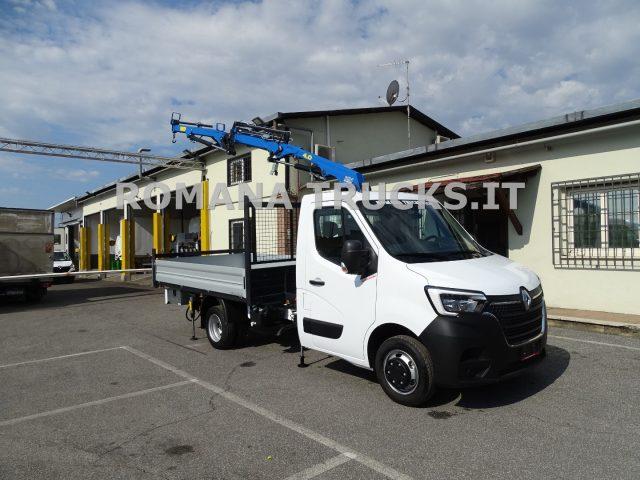 RENAULT Master 145CV CASSONE FISSO E GRU+ RADIOCOMANDO ORDINABILE