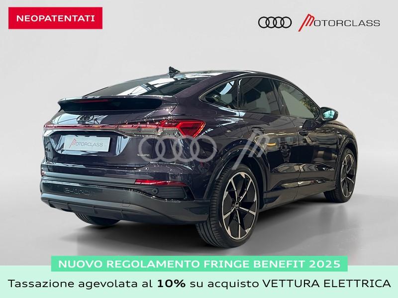 Audi Q4 e-tron sportback e-tron 45 s line edition quattro