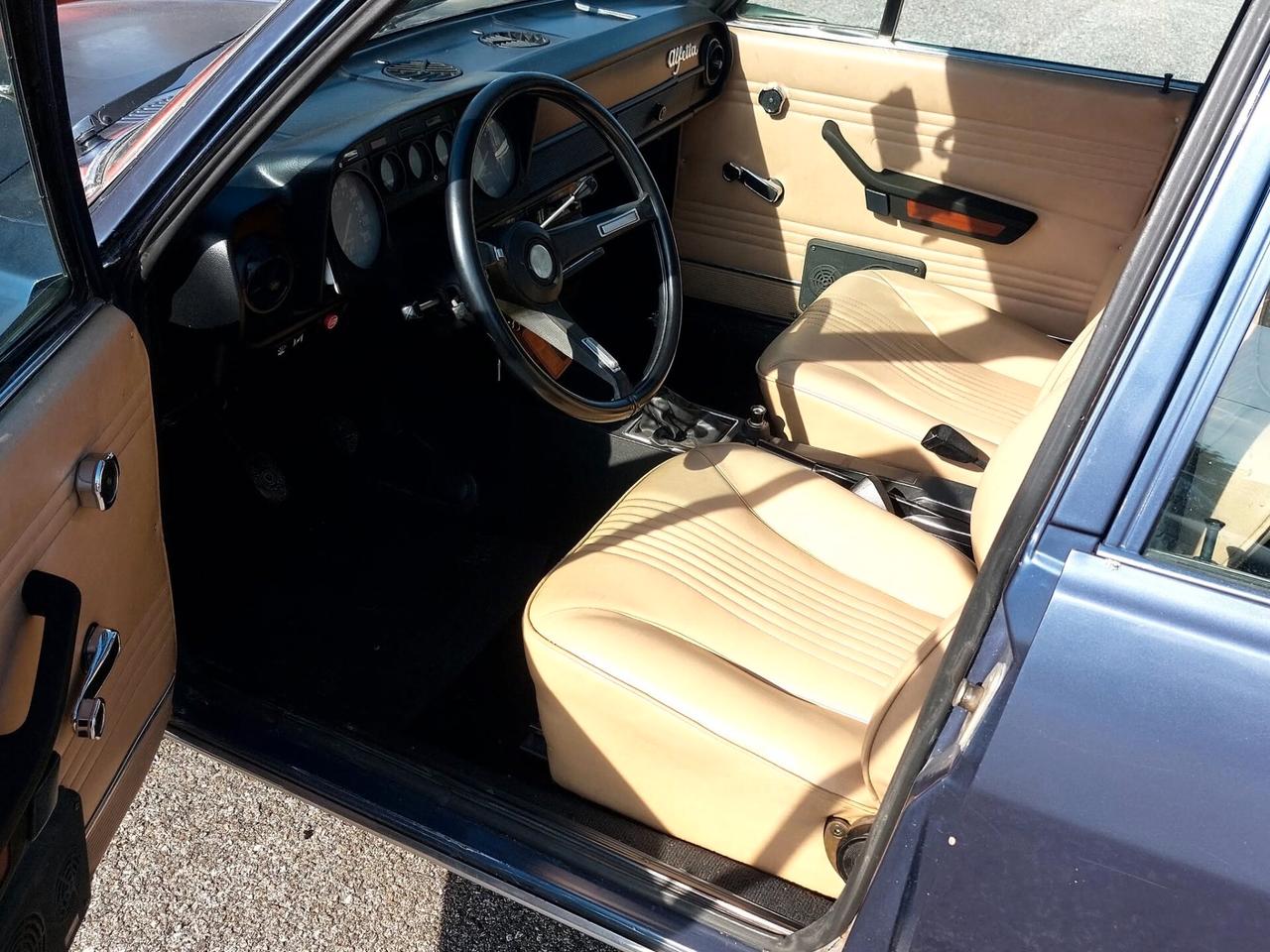 Alfa Romeo Alfetta Berlina 1800 del 1977 la seconda serie
