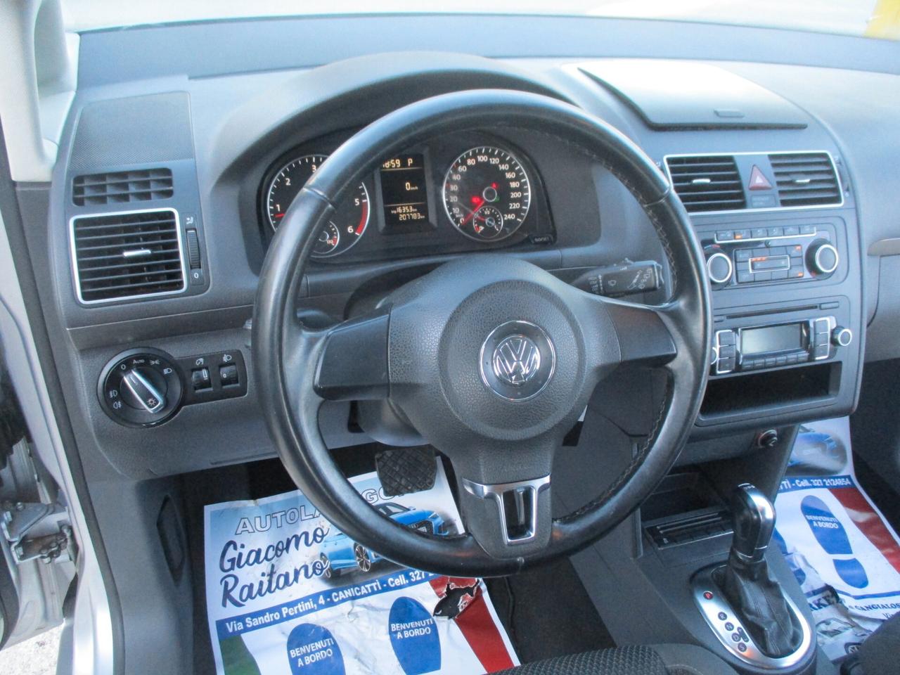 Volkswagen Touran 1.6 TDI DSG MOLTO BELLO 2012
