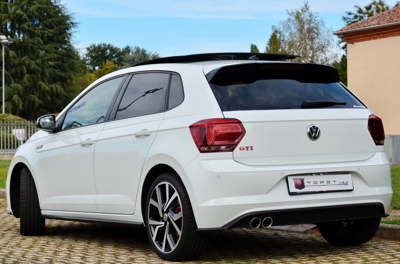 VOLKSWAGEN POLO GTI 5p 2.0 TSI 200cv DSG, UFF ITALIANA, TETTO, EURO 6D, FARI LED, APPLE ANDROID, PERMUTE