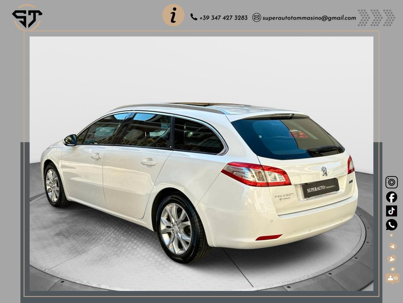 Peugeot 508 BlueHDi SW 120 EAT6 perfetta