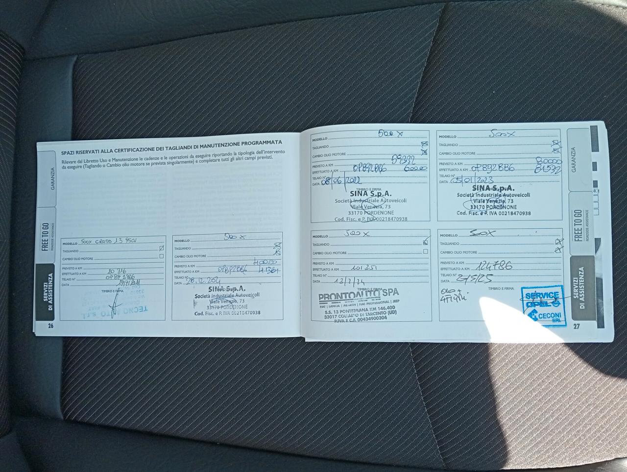 Fiat 500X 1.3MJet 95CV Cross UNIPROPRIETARIO