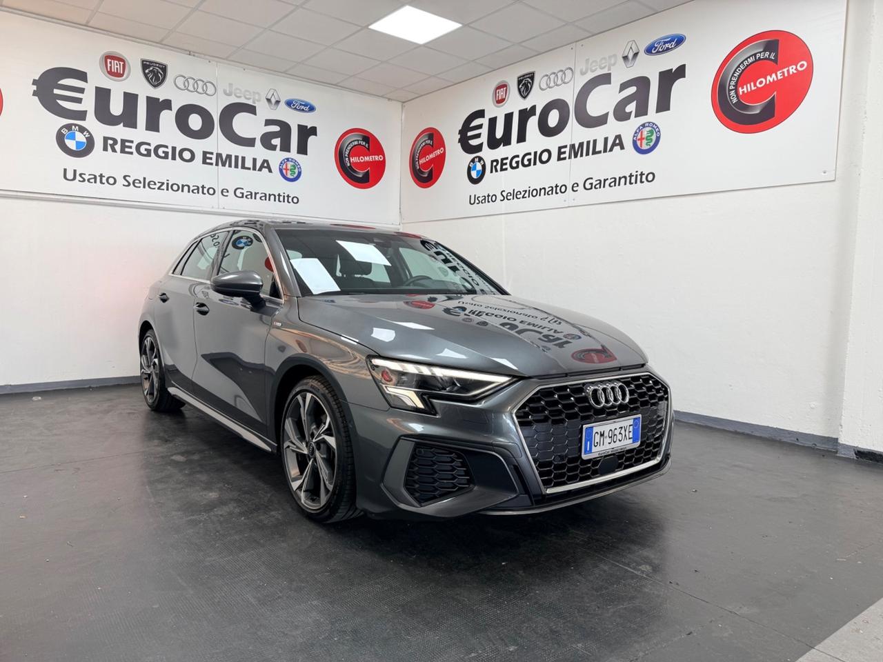 Audi A3 SPB 30 2.0 TDI 116CV S tronic S line edition 06/2023 NEOPATENTATI EURO 6D TEMP