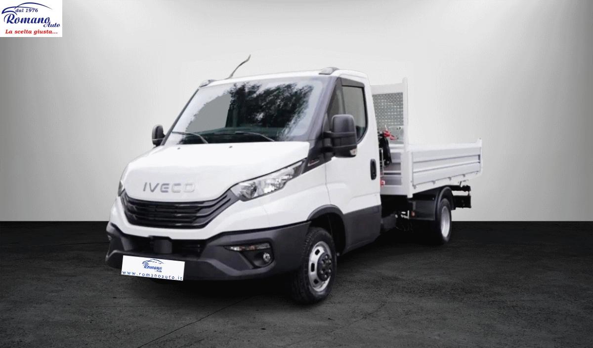 New Iveco Daily 35 C18 C.Autom#Cassone Ribaltabile#GRU FASSI!