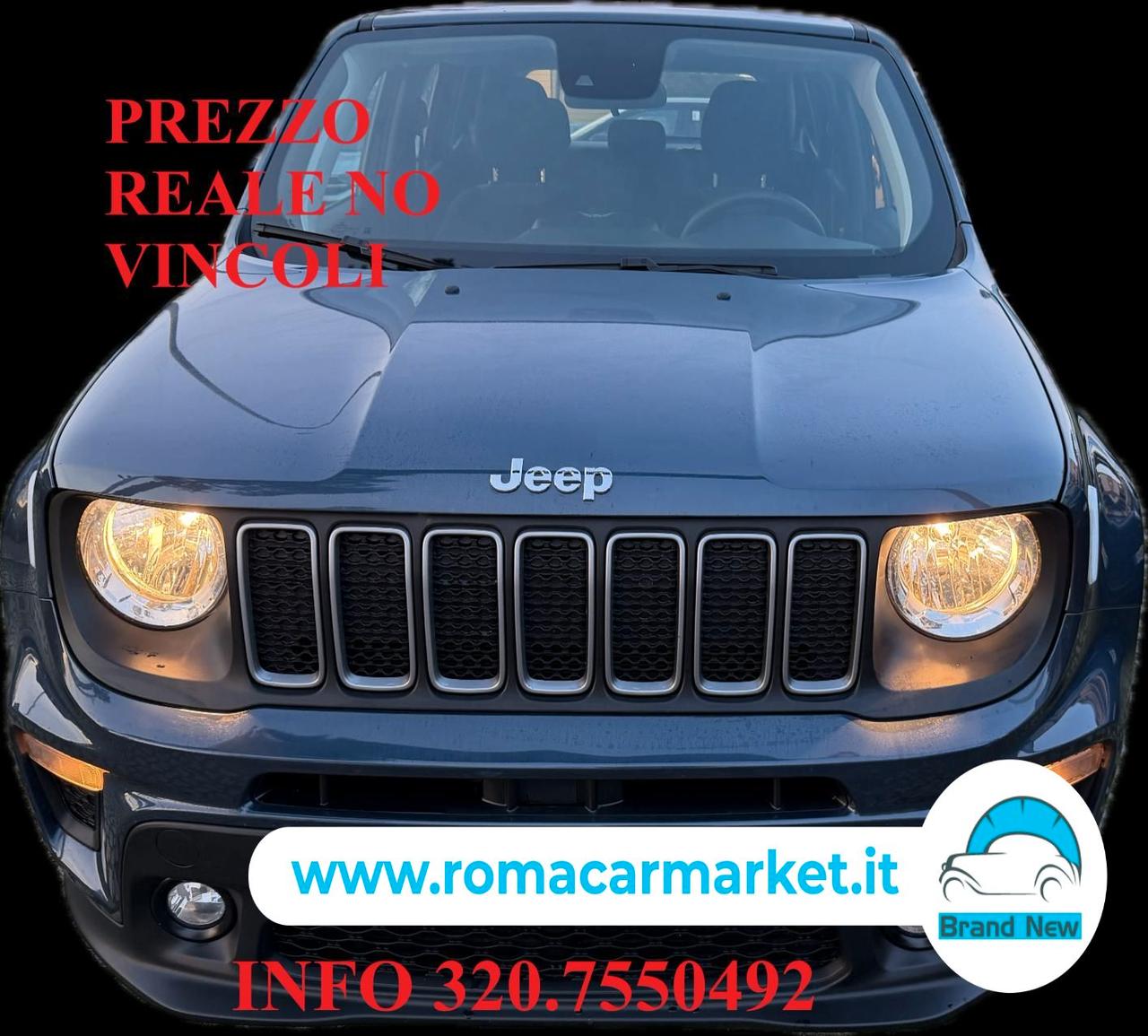 Jeep Renegade 1.6 mjt Limited 2wd 130cv KM CERTIFICATI