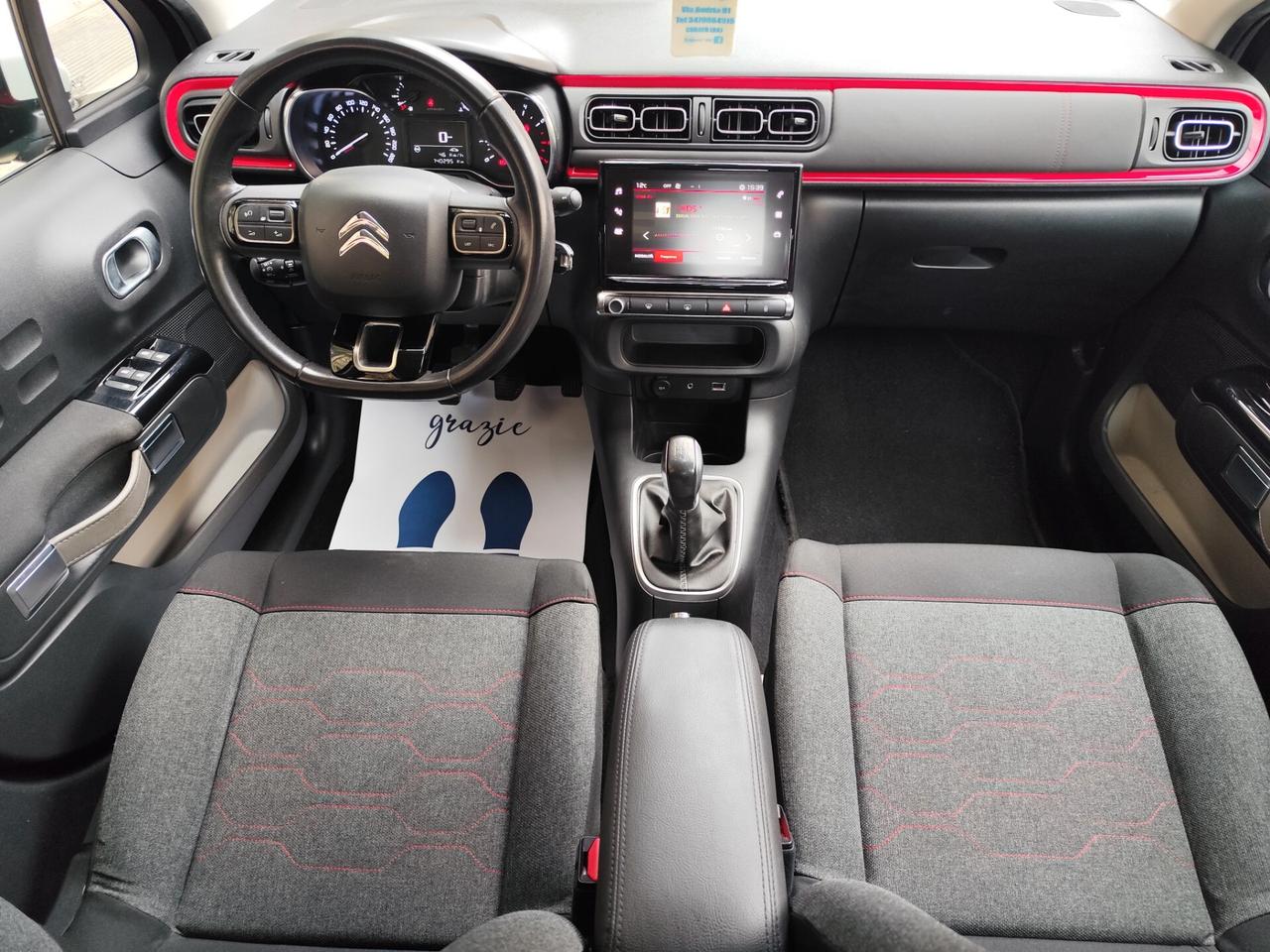 Citroen C3 1.6 BlueHDi 100CV Shine PERFETTA