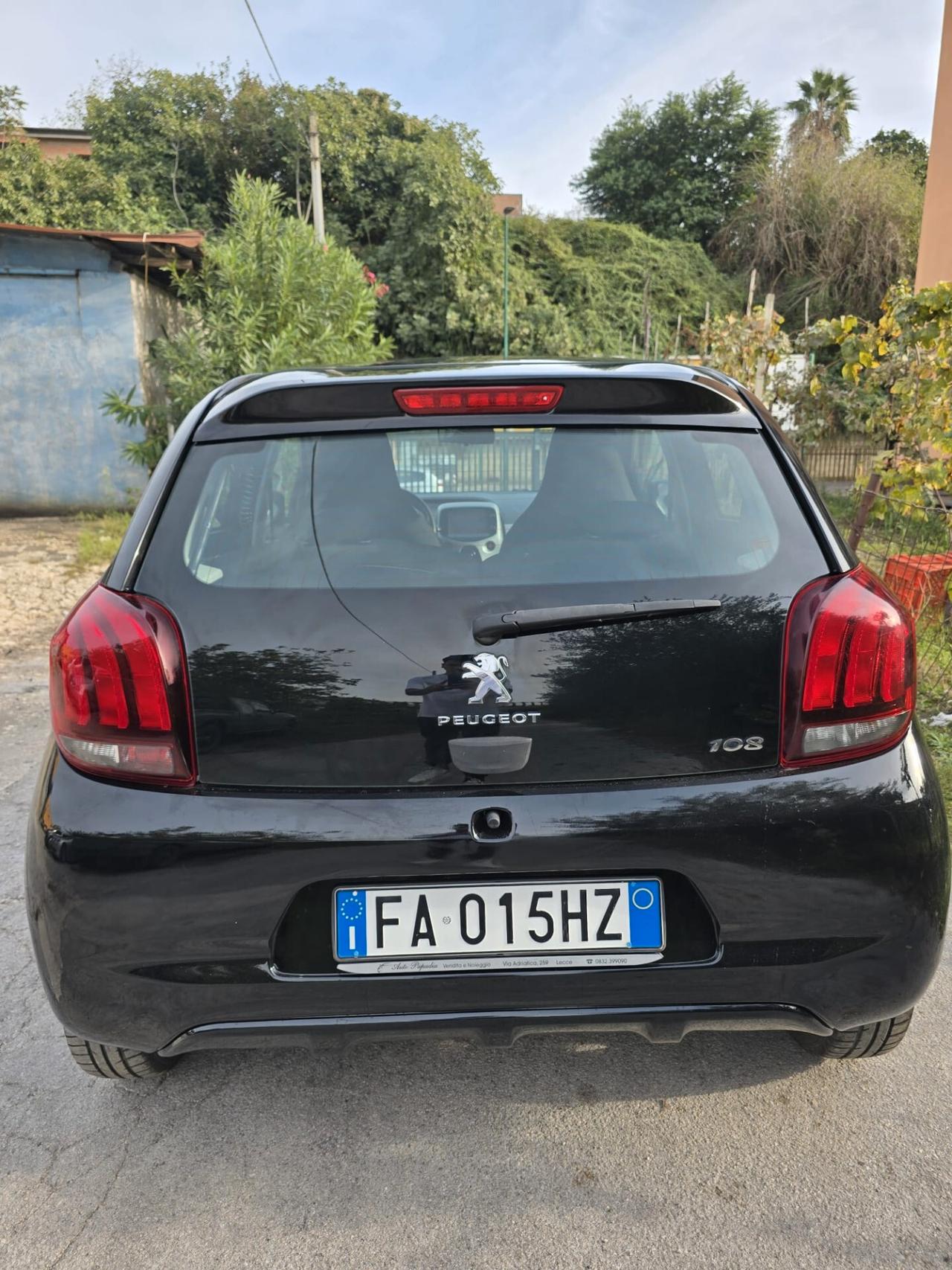 Peugeot 108 NERA 1.0 benzina - 2015