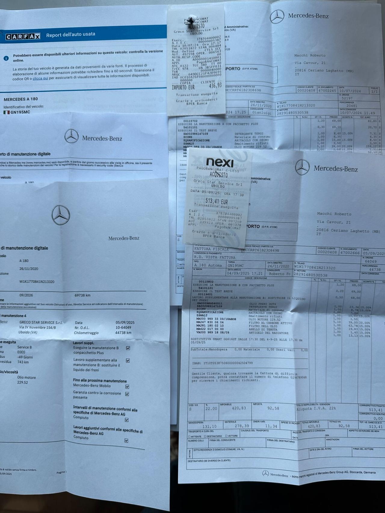 Mercedes A 180 Automatic Business
