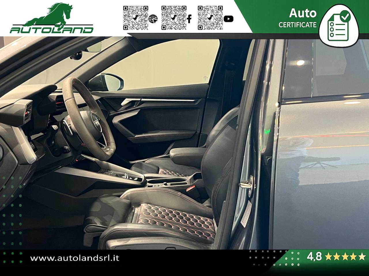 Audi RS3 Sportback 2.5 tfsi quattro s-tronic TETTO - MATRIX- B&O - MASSAGGIO - ACC