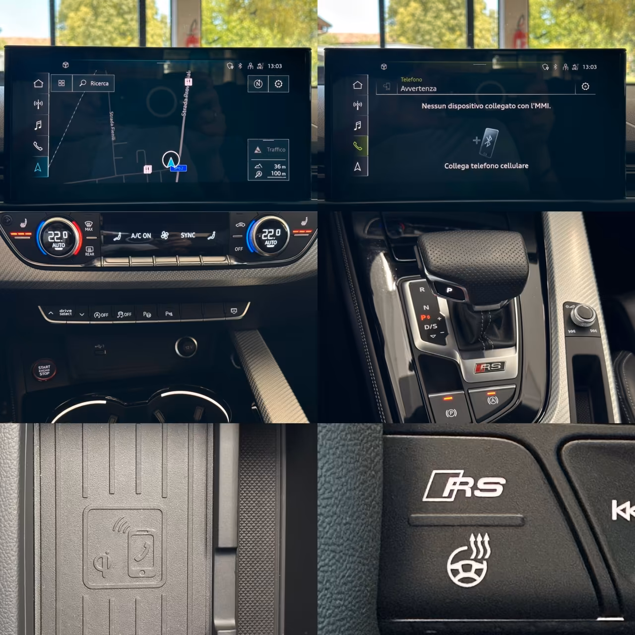 AUDI RS4 AVANT 2.9 TFSI QUATTRO *TETTO*360*MASSAGGIO*