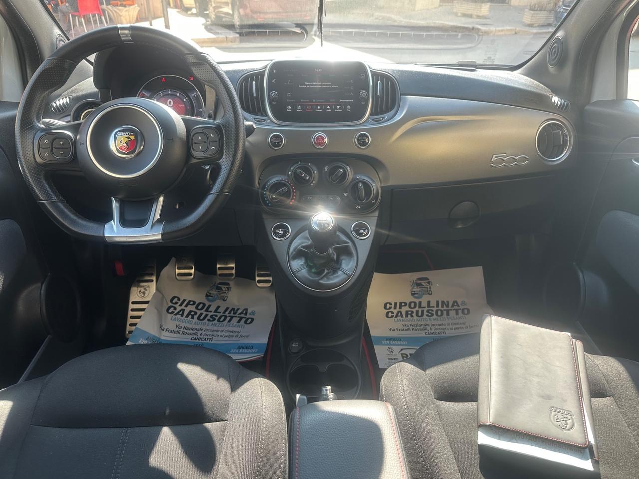 Abarth 595 1.4 Turbo T-Jet 195 CV Pista 7/2018 KM 86800CERT 1PROP