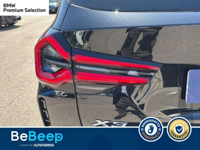 BMW X3 XDRIVE20D MHEV 48V MSPORT AUTO