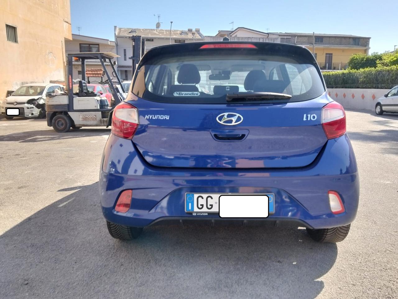 Hyundai i10 1.0 MPI Prime 2021 SINISTRATA