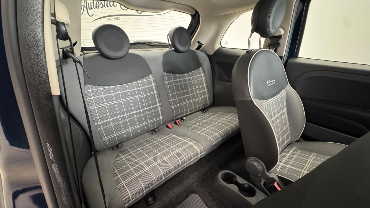 Fiat 500 1.2 Lounge Tetto Panoramico-2017