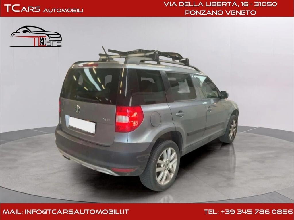 SKODA YETI 2.0 TDI-4X4-AUTOMATICA-NAVI