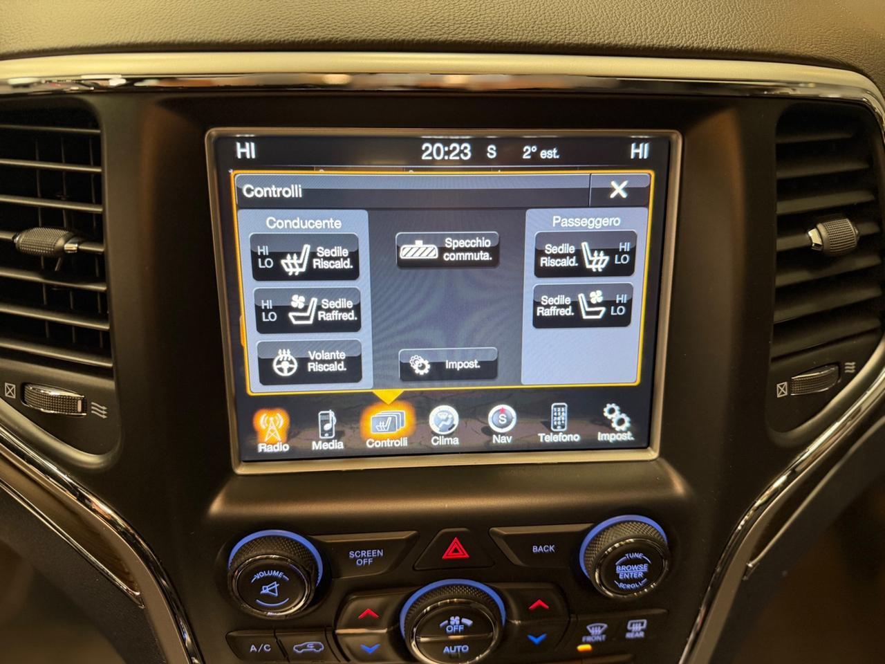 Jeep Grand Cherokee 3.0 V6 CRD 250 CV Multijet II Overland Full optional