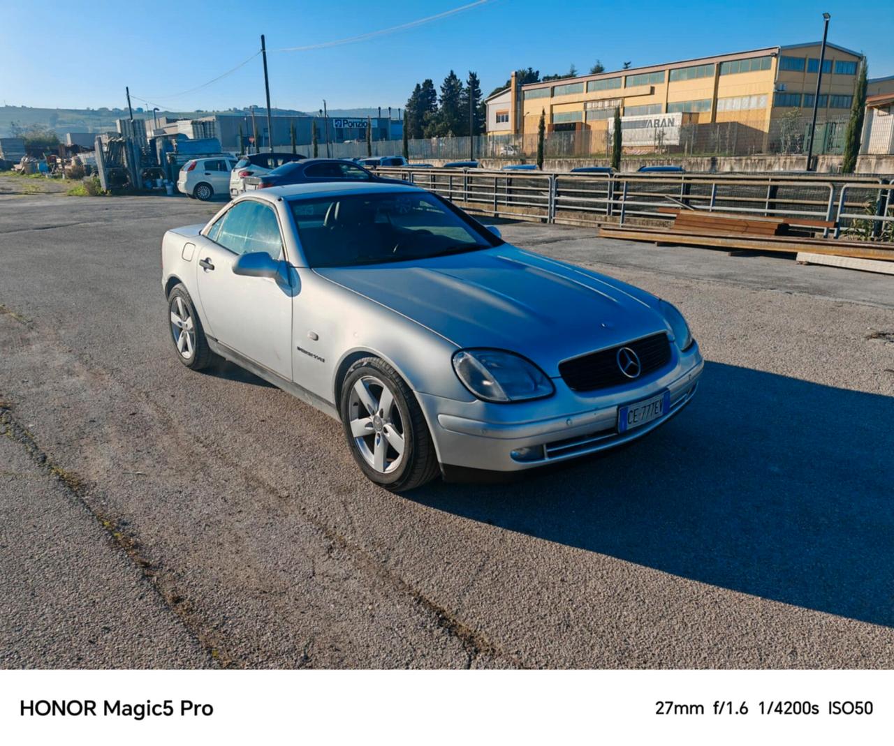 Mercedes-benz SLK 200 cat Kompressor