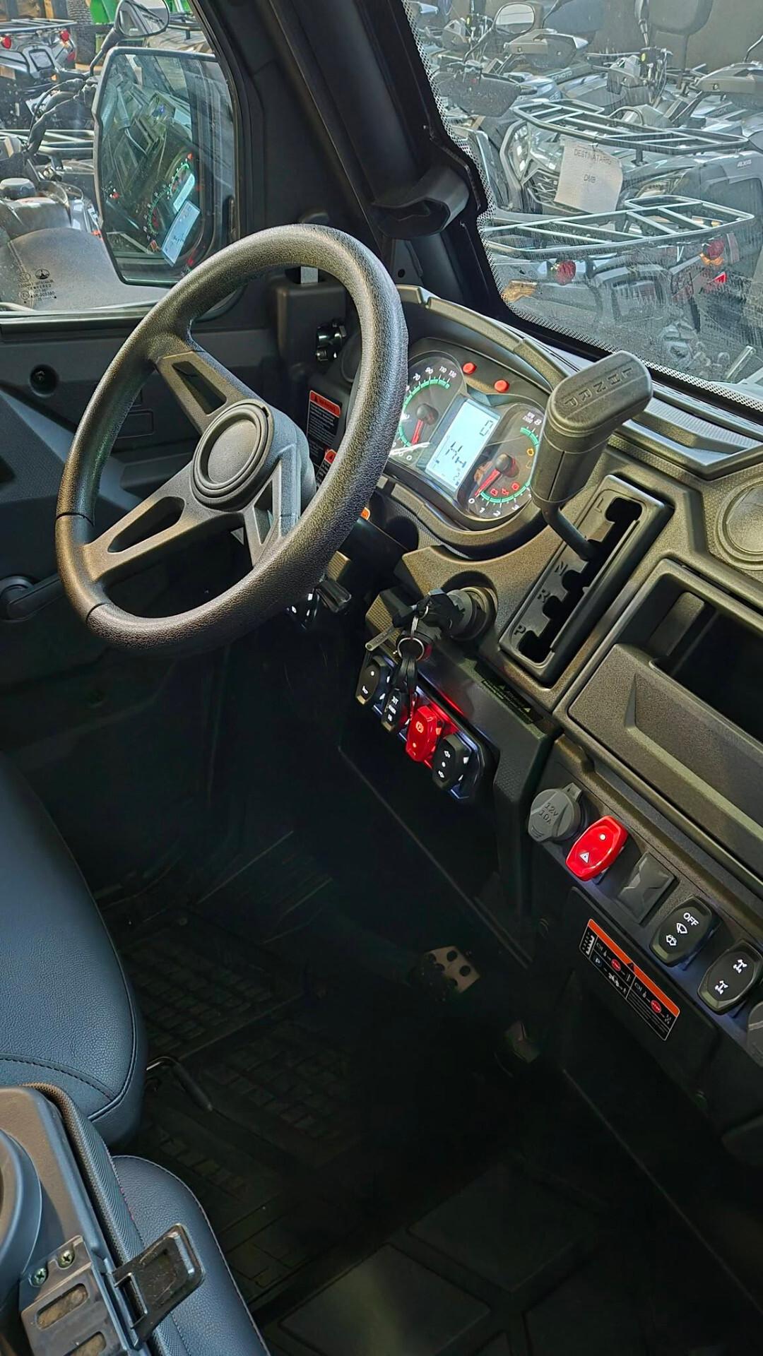 QUADRICICLO UTV - Aodes Workcross 650 Utv - Novità 4x4 - Agricolo con Targa Gialla