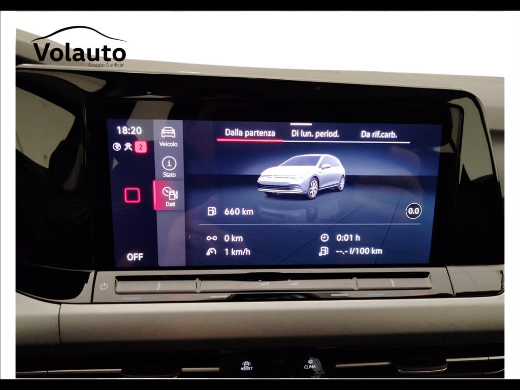 VOLKSWAGEN Golf VIII 2020 - Golf 1.0 etsi evo Life 110cv dsg