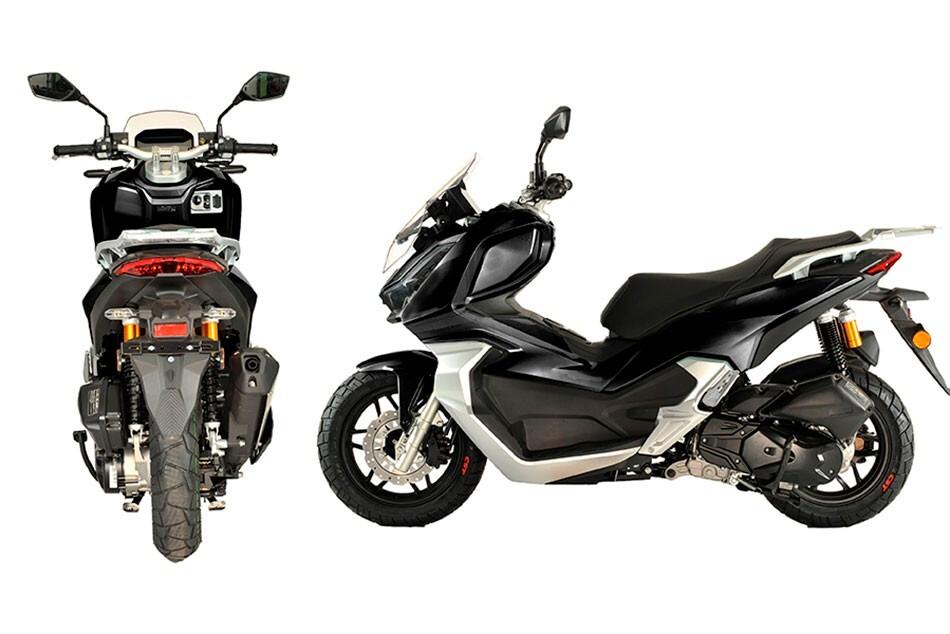 SCOOTER TNT MOTOR XCO 125CC NERO METAL STRUMENTAZIONE TFT E5