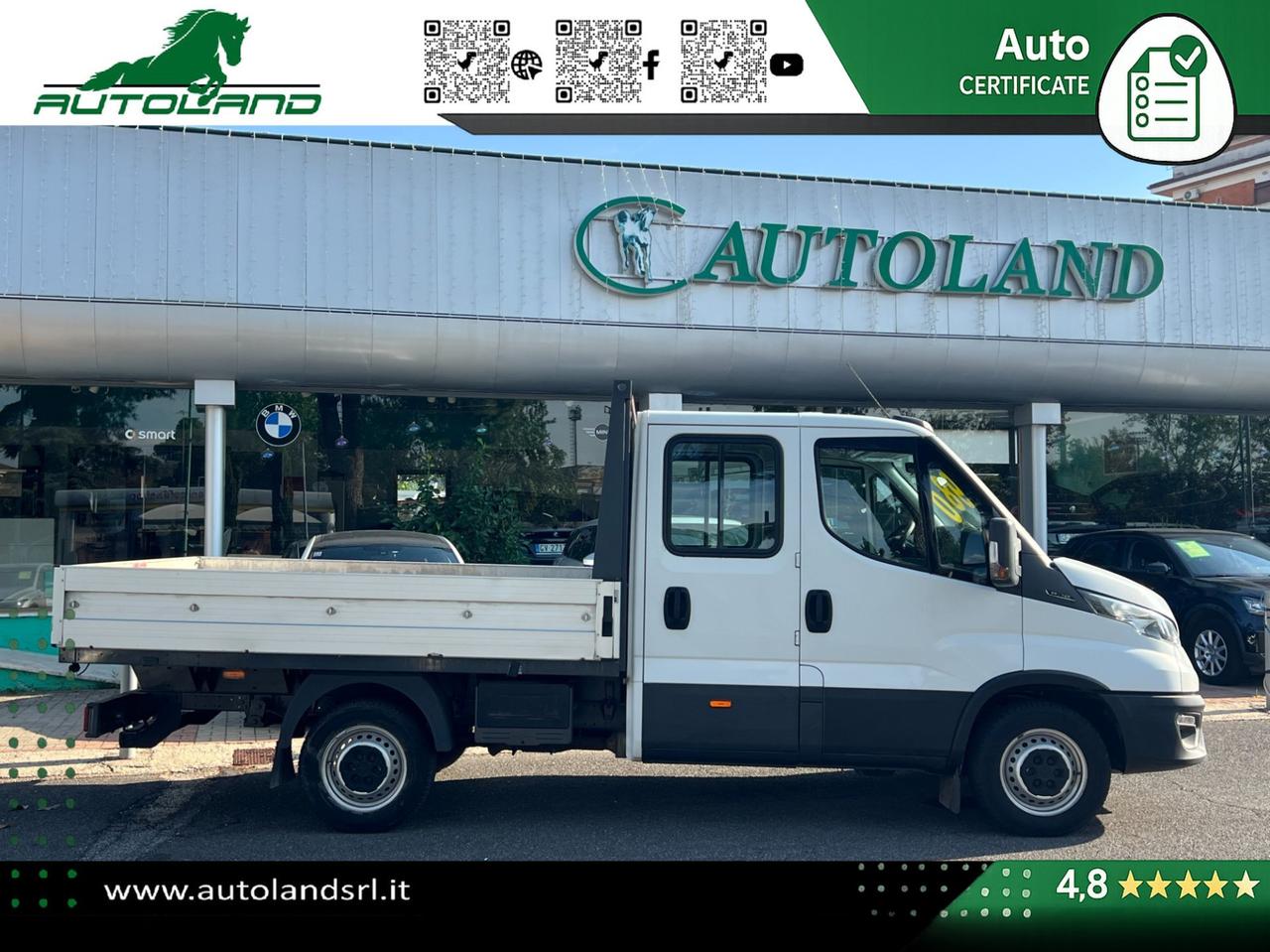 IVECO Daily 35 S14 D 3750 Doppia Cabina - WEBASTO - Clima Automatico - Gancio - Traino
