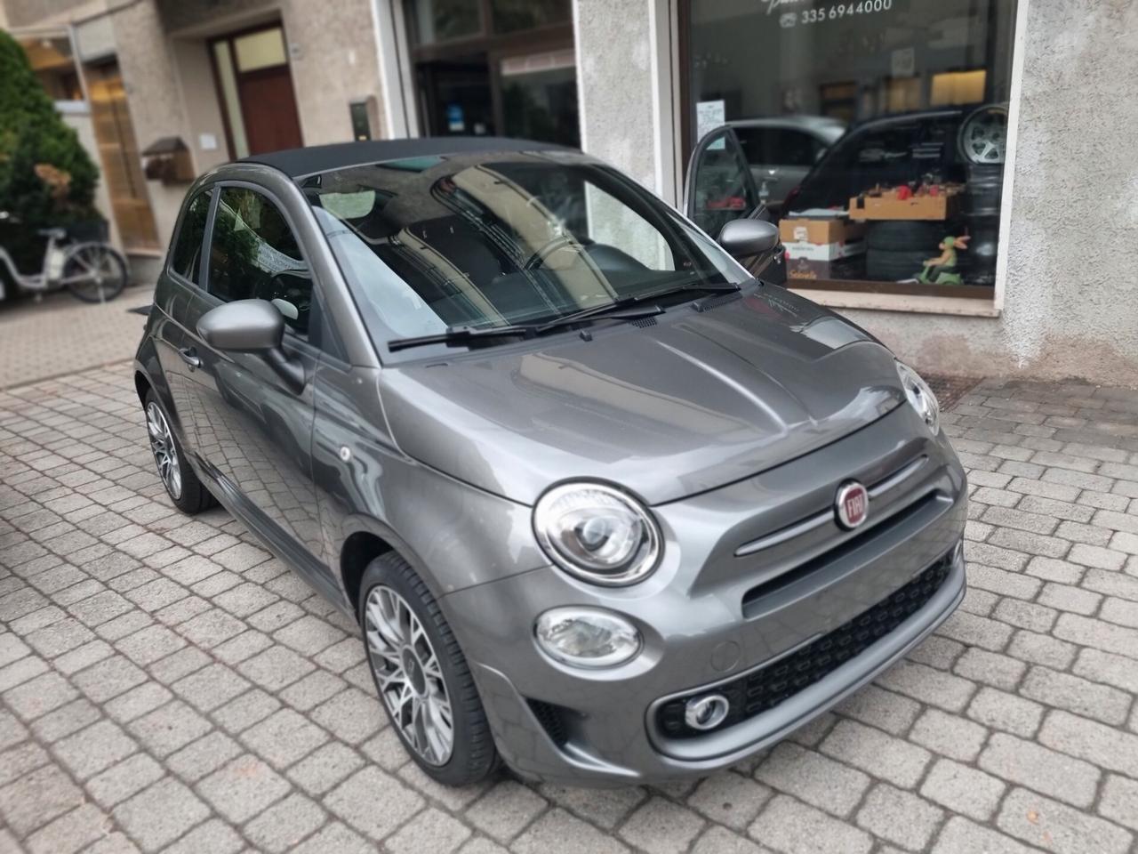 Fiat 500 C 1.2 SPORT anno2018 km64000 neopat