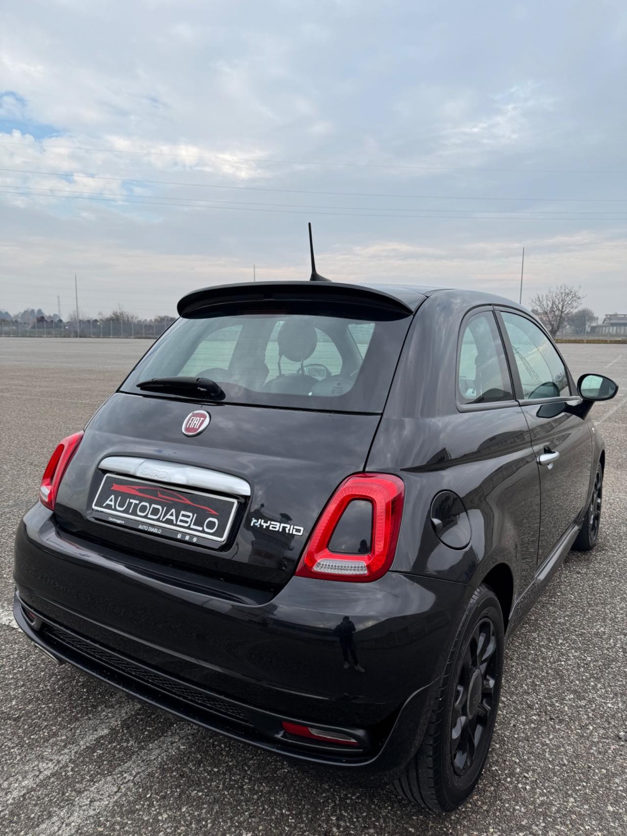 Fiat 500 1.0 Hybrid Sport Full Black