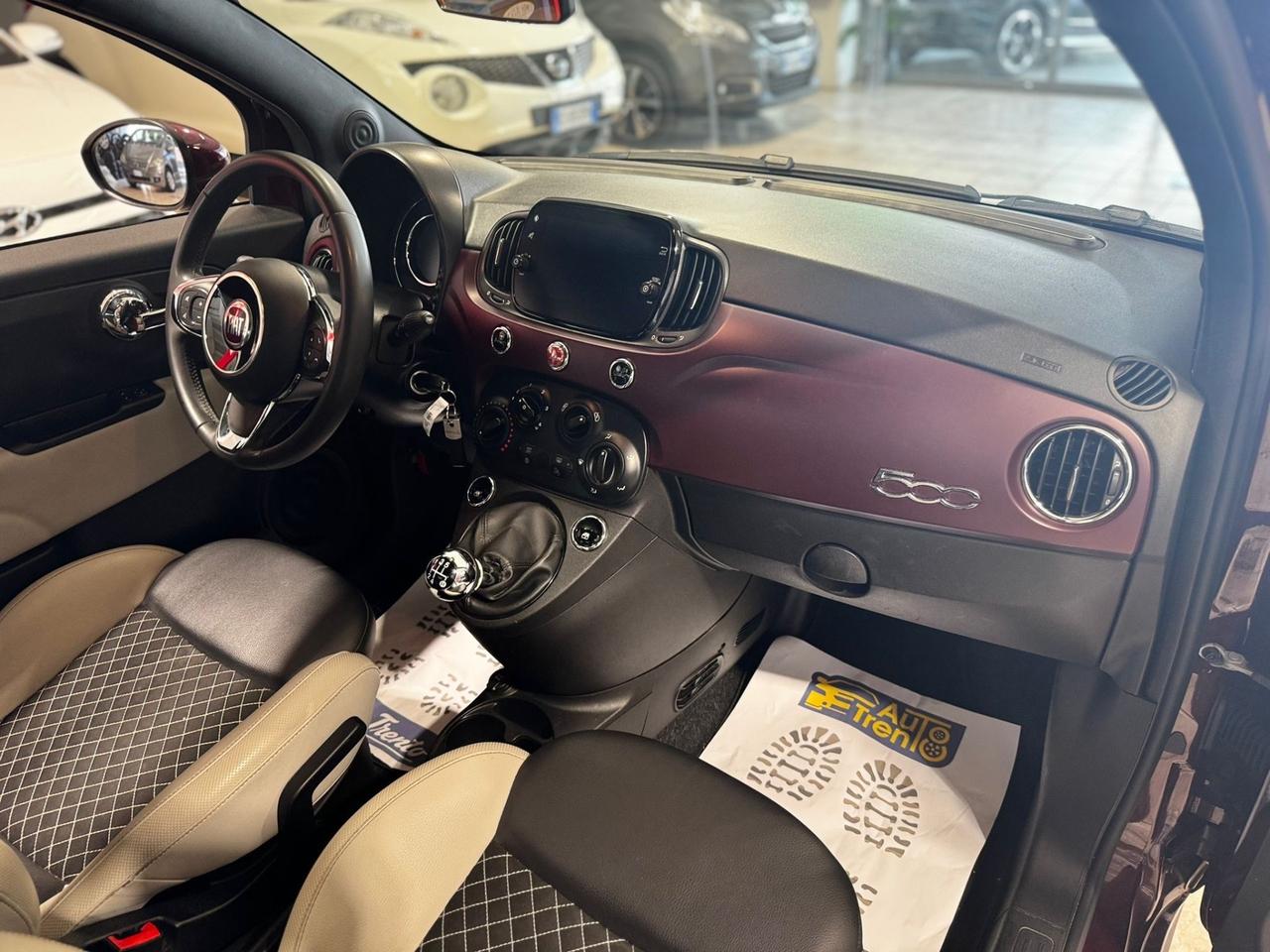 Fiat 500 1.2 Lounge OK NEOPATENTATI 63000KM