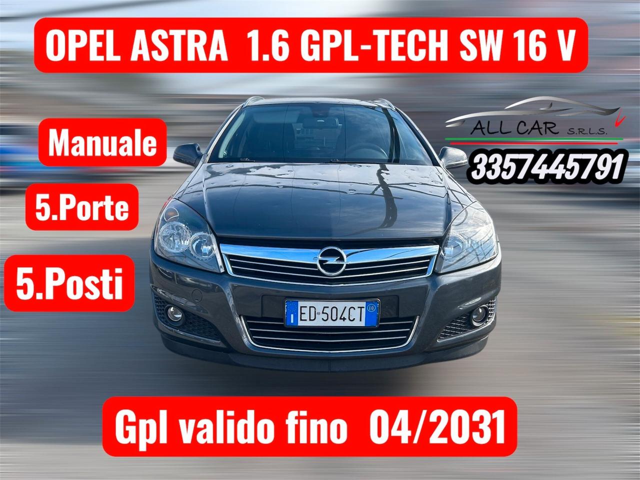 Opel Astra 1.6 16V GPL-TECH Station Wagon Edition