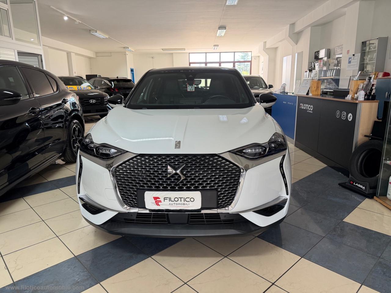 DS AUTOMOBILES DS 3 Crossback BlueHDi 130 aut. Gr.Chic USATO GARANTITO | FULL OPTIONAL