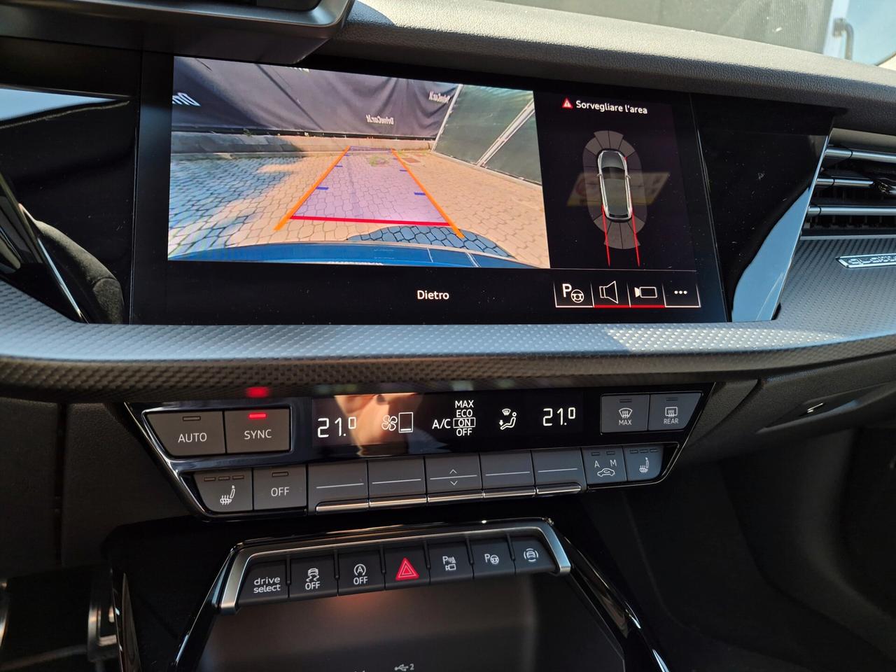 Audi A3 RS3 SPB SCARICHI TETTO MATRIX CARBONIO SONOS PELLE ACC PINZE ROSSE C19 280KM/H
