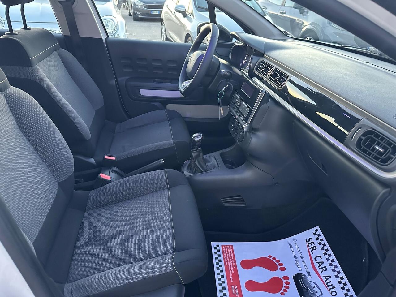 Citroen C3 2019 1.2 Benzina 68 CV Feel !!!PERFETTA