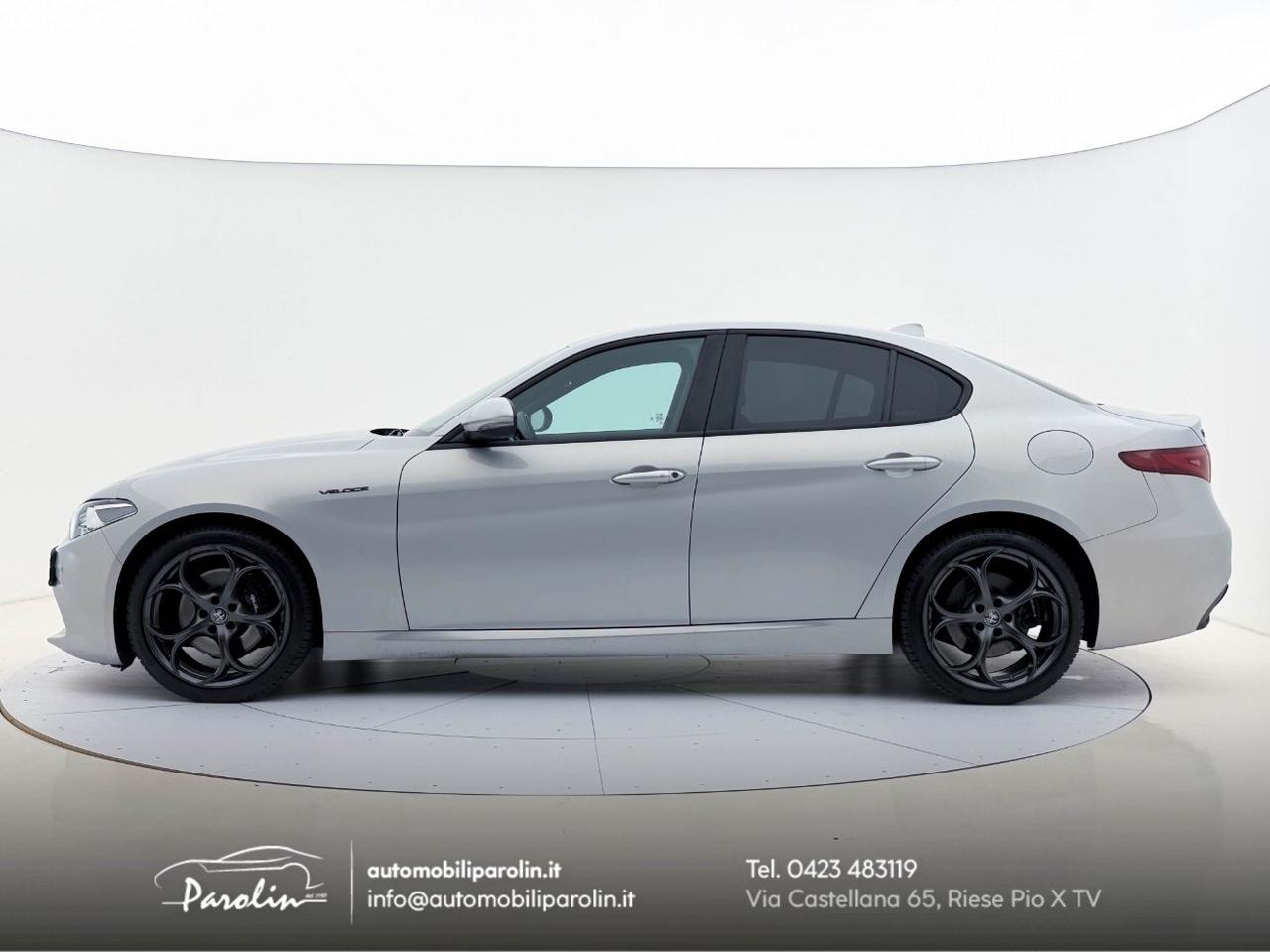 Alfa Romeo Giulia 2.2 t Veloce Q4 210 cv auto Bianco Lunare