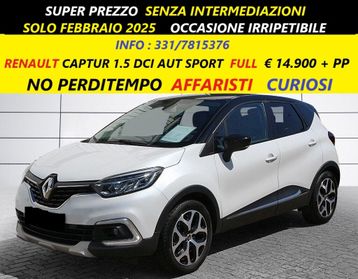 RENAULT CAPTUR 1.5 DCI AUT SPORT NAVI TELECAMERA