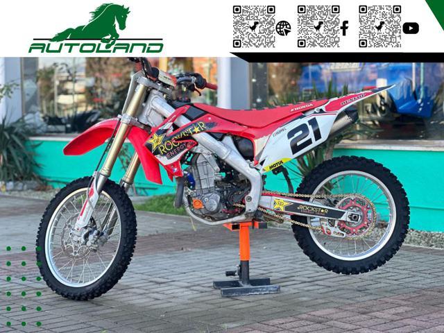 HONDA CRF 450 R Solo2.4Ore*Scarico Akrapovic*Gomme 90%