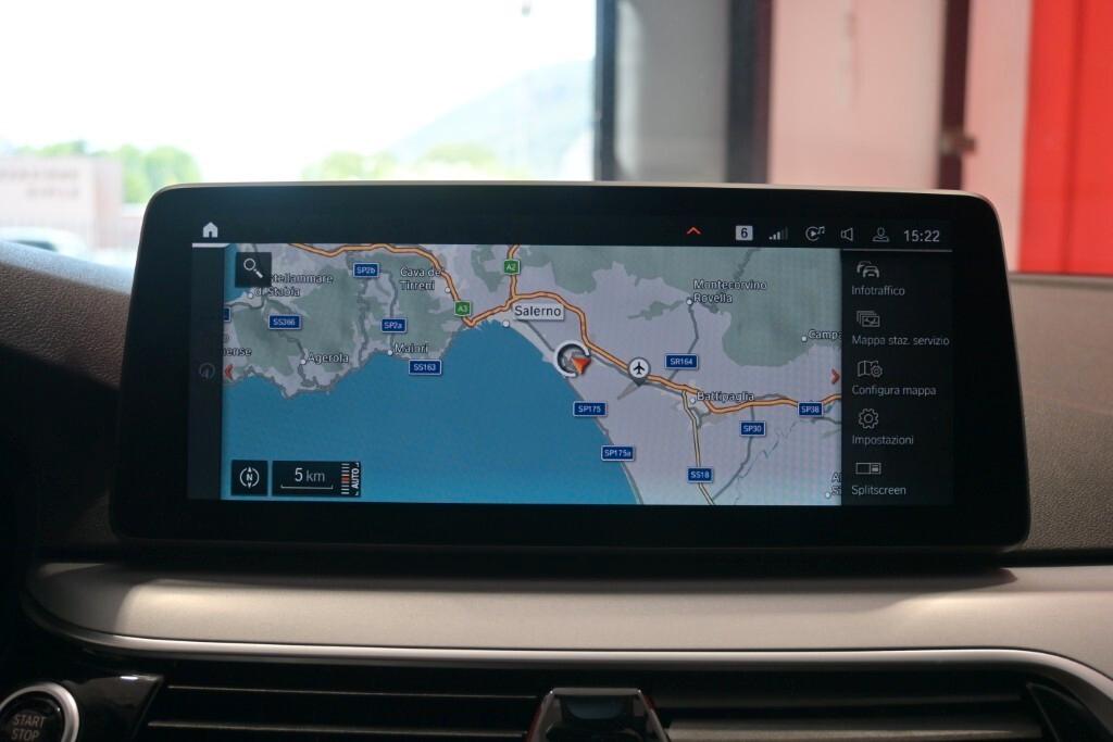 BMW 520D TOURING 190CV STEPTRONIC 48V X-DRIVE BUSINESS ( FARI LED ADATTIVI - BMW DIGITAL COCKPIT - CRUISE - NAVI - MIRROR - PARK ASSISTANT - TELECAMERA POST. )