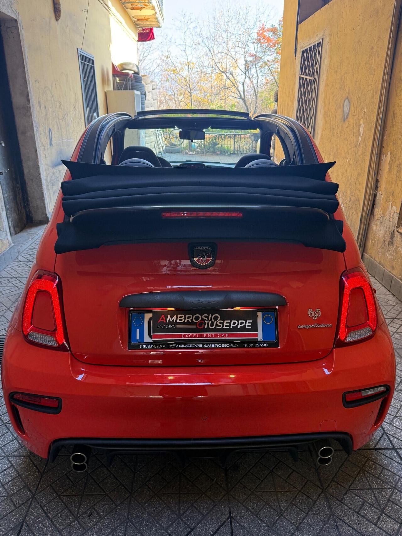 Abarth 695 COMPETIZIONE CABRIO 1.4 Turbo T-Jet 180 CV sabelt