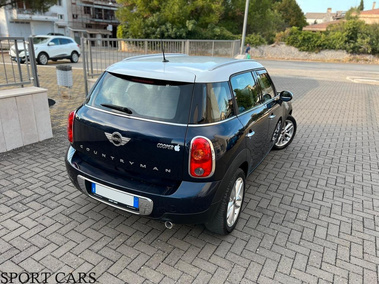 Mini Cooper D Countryman 1.6 90 CV NEOPATENATI,FULL