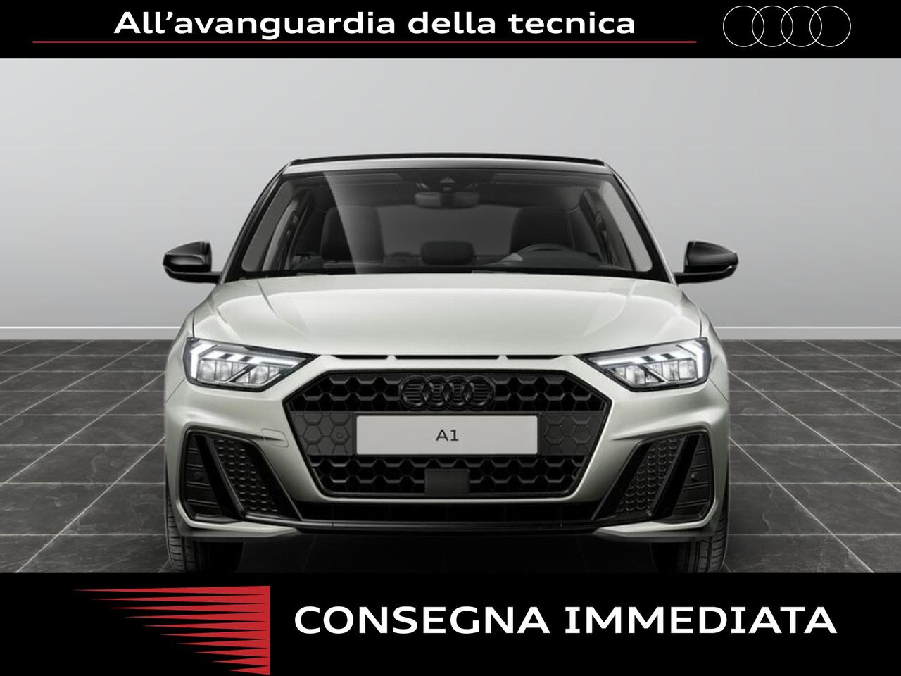 Audi A1 sportback 30 1.0 tfsi 116cv identity black s tronic